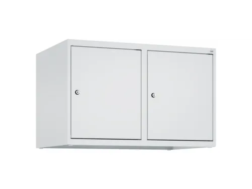 opzetkast,v. locker,2vak.,vak B 400mm,HxBxD 500x800x500mm,vleugeldeur