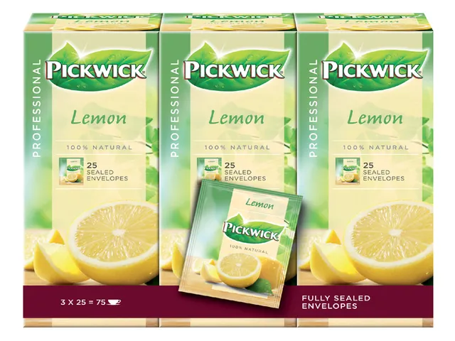 Fruit Thee Pickwick Fair Trade lemon 25x1.5gr