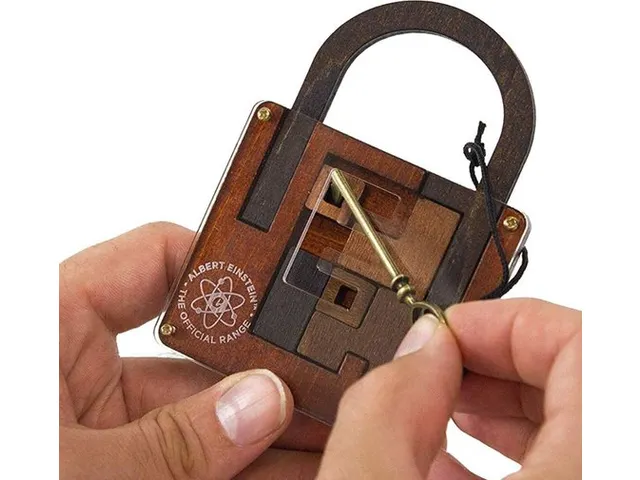 Puzzle cérébral Einstein Lock Puzzle