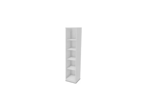 kantoorstelling,HxBxD 1895x400x445mm,Bl-wit