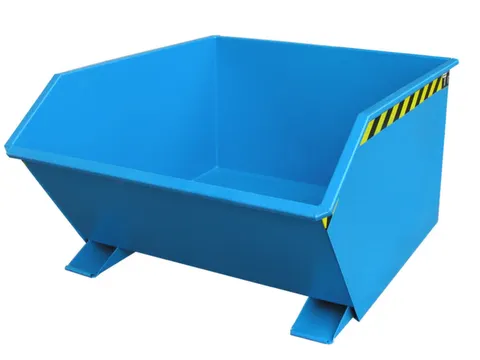 Kiepbak 780x1280x1640mm 1m³ 184kg 1500kg Ral5012