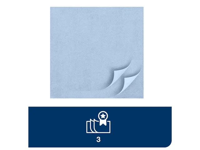Tork 477913 Soft Dinnerservet Advanced Lichtblauw 39x39cm