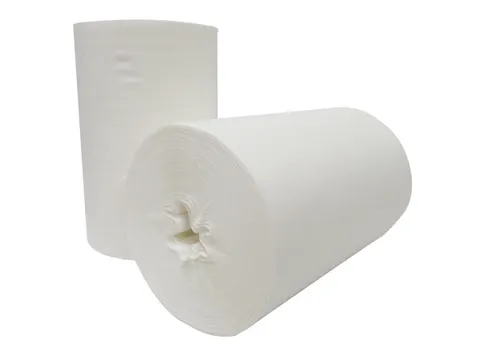 Mini Poetspapier 20cmx115m Cellulose 1-Laags zonder kern 12 Rollen