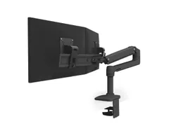 Moniotarm Lx Desk Dual Direct 2 Schermen Zwart