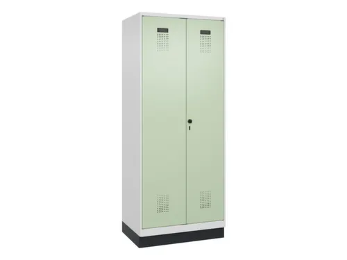 PBM-locker,HxBxD 1950x800x500mm,2vak,vak B 400mm,draaigrendel