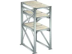 uittrekstelling voor zware lasten,HxBxD 2000x890x1260mm,vaklast 800kg