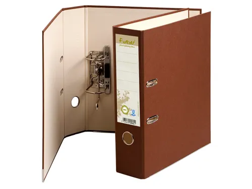Ordner FOREVER Prem' Touch A4 80mm bruin
