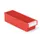 stellingbak,HxBxD 100x132x400mm,PP,rood