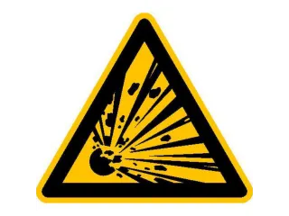 Waarschuwingsbord,V. Binnen/Buiten - 1