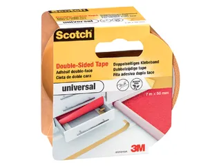 Dubbelzijdige Plaktape Scotch Universeel 50mmx7m - 1