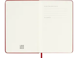 Agenda 2027 Moleskine 12M Weekly 7dag/1pagina pocket hc scarlet red - 6