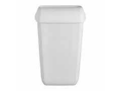 CMT Quartz Afvalbak 23 Liter Kunststof Wit