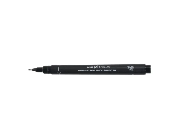 Fineliner Uni-ball Pin 1mm noir