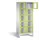 Lockerkast 1850x810x500mm 2x5 vakken Cilinderslot Poten, RDS1108060