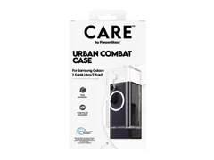 PanzerGlass CARE by Urban Combat Case Transparent w. White Qi Sa