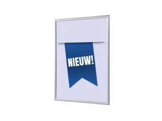 Kliklijst A1 complete set met print "NIEUW" Blauw - 1