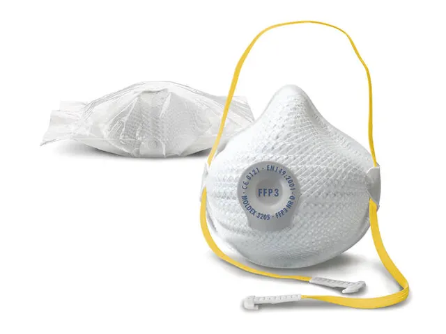 Moldex stofmasker Air FFP3 NR D Ventex Klima-ventiel maat M/L 10 Stuks