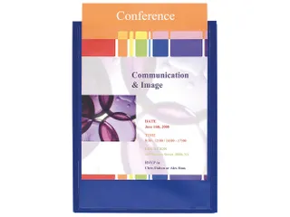 Presentatiemap Soepel PP Krea Cover A4 Blauw - 2