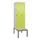 locker voor scheiding van kleding,HxBxD 2120x600x815mm,2vak