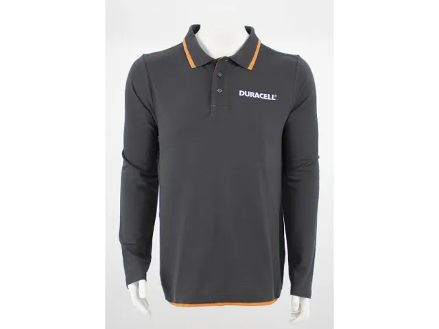 Schijvens 8 202002 polo voor Duracell, antracietgrijs, maat 8XL, per s