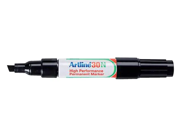 Viltstift Artline 30 schuin 2-5mm zwart