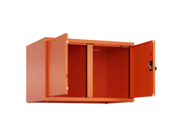 opzetkast,v. locker voor scheiding van kleding,2vak.,vak B 400mm