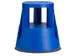 Tabouret marchepied à roulettes 150kg Bleu