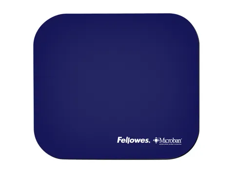 Muismat Fellowes Microban antibacterieel blauw