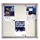 Infovitrine 6xa4 Whiteboard Voor Binnen Aluminium Frame
