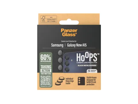 PanzerGlass Hoops Camera Lens Protector Black Samsung Galaxy A16