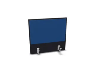 opzetpaneel,v. bureau,aanbouw achter,B 600mm,CC-zwart,BN6016-blauw - 1