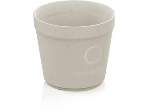 Circulware beker 200 ml PP beige, pak 36 stuks