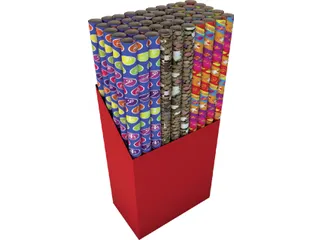 Inpakpapier Sint 300x100cm assorti - 2