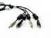 Vertiv Avocent CBL0130, 1,8 m, USB, USB, USB, 1-USB, 1-3.5mm, 1-USB, 2
