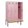 locker met bank,HxBxD 1950x1200x815mm,4vak,vak B 300mm,draaigrendel