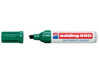 Viltstift edding 500 schuin groen 2-7mm - 1