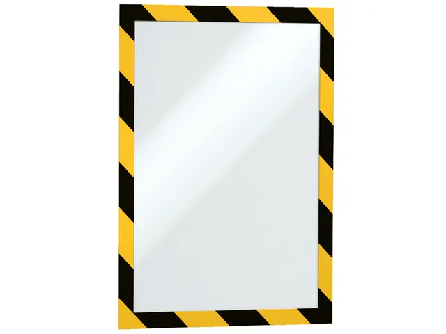 Duraframe Durable 4945130 security A4 magneet geel/zwart