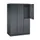 Dubbeldekse garderobekast,HxBxD 1950x1220x600mm,3x2vak.,vak B 360mm