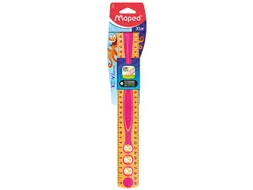 Liniaal Maped Kidy'grip 30cm assorti