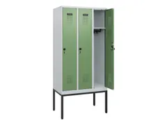 schoollocker,HxBxD 1950x900x500mm,3vak,vak B 300mm,draaigrendel