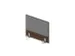panneau de rehausse,p. table de bureau,NV brun caryer,BN8078-gris