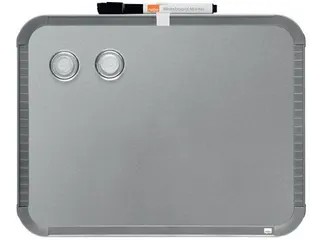 Whiteboard Nobo Slim Line 22x28cm Zilver - 1