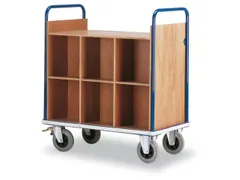 Dossierwagen 200kg 1230x1100x650mm 980x610mm 2x6 Vakken