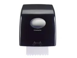 Aquarius 7956 slimroll handdoek dispenser zwart