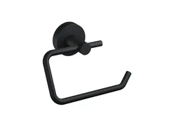 Toiletrolhouder Tesa Moon 40560 Zwart Zelfklevend zonder deksel