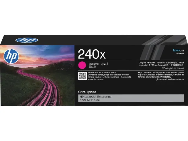 W2403X HP 240X CLJ cartridge magenta HC