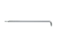Stiftsleutel Torx Kogelkop Met Kort Been, Titaanzilver (40967) T6 X 80