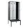 locker met bank,HxBxD 2120x900x815mm,3vak,vak B 300mm,draaigrendel