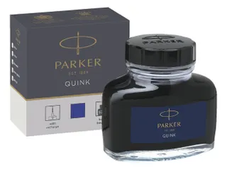 Vulpeninkt Parker Quink permanent 57ml blauw - 1
