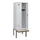 locker met bank,HxBxD 1950x600x815mm,2vak,vak B 300mm,cilinderslot